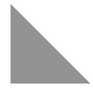 Rechthoekige driehoek