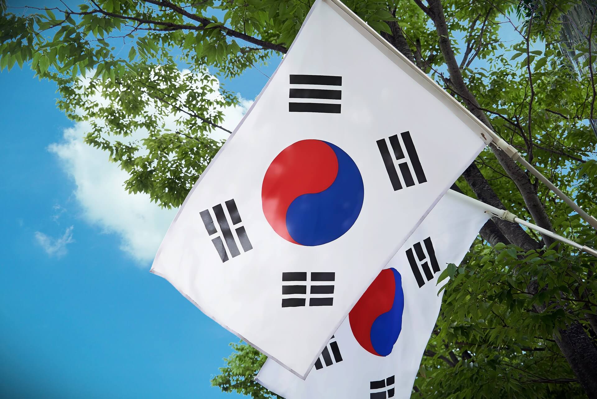 korejská vlajka